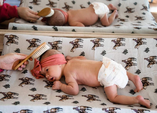 Cowgirls & Cactus Bamboo Muslin Changing Pad Cover