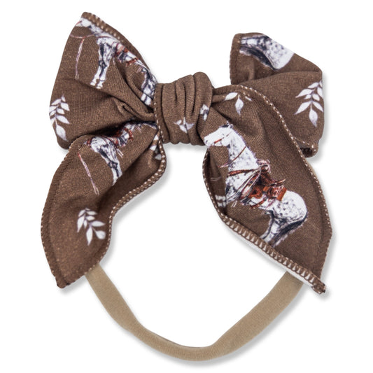 Almond Ranch Horse Nylon Headband