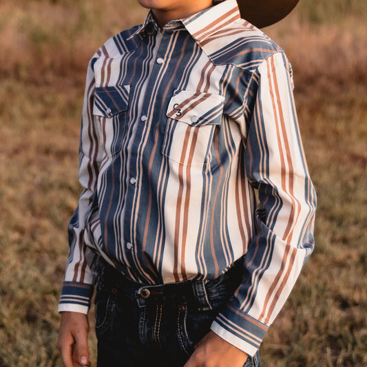 Colorado Long Sleeve Pearl Snap (Toddler-Adult)