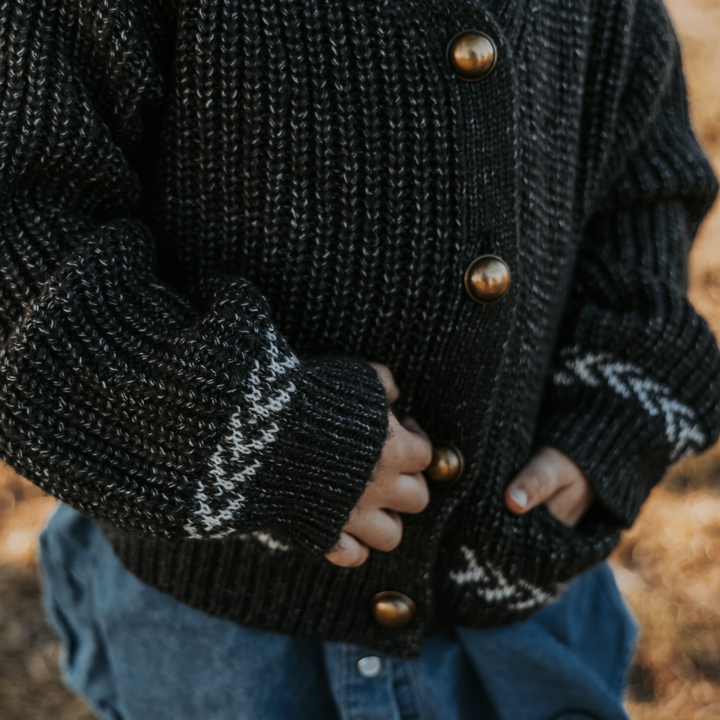 Hereford Knit V-Neck Sweater (infant-adult)