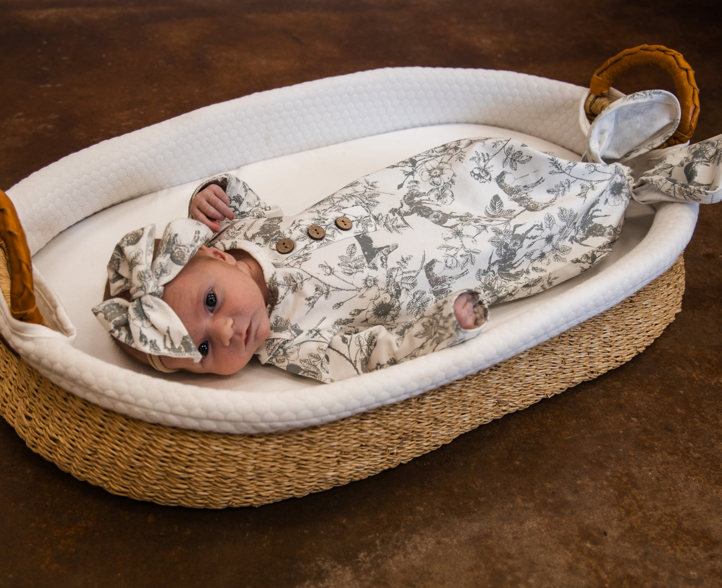 Western Daydream Sage Sleep Gown