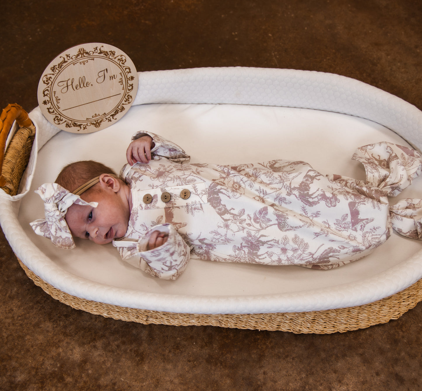 Western Daydream Rose Sleep Gown