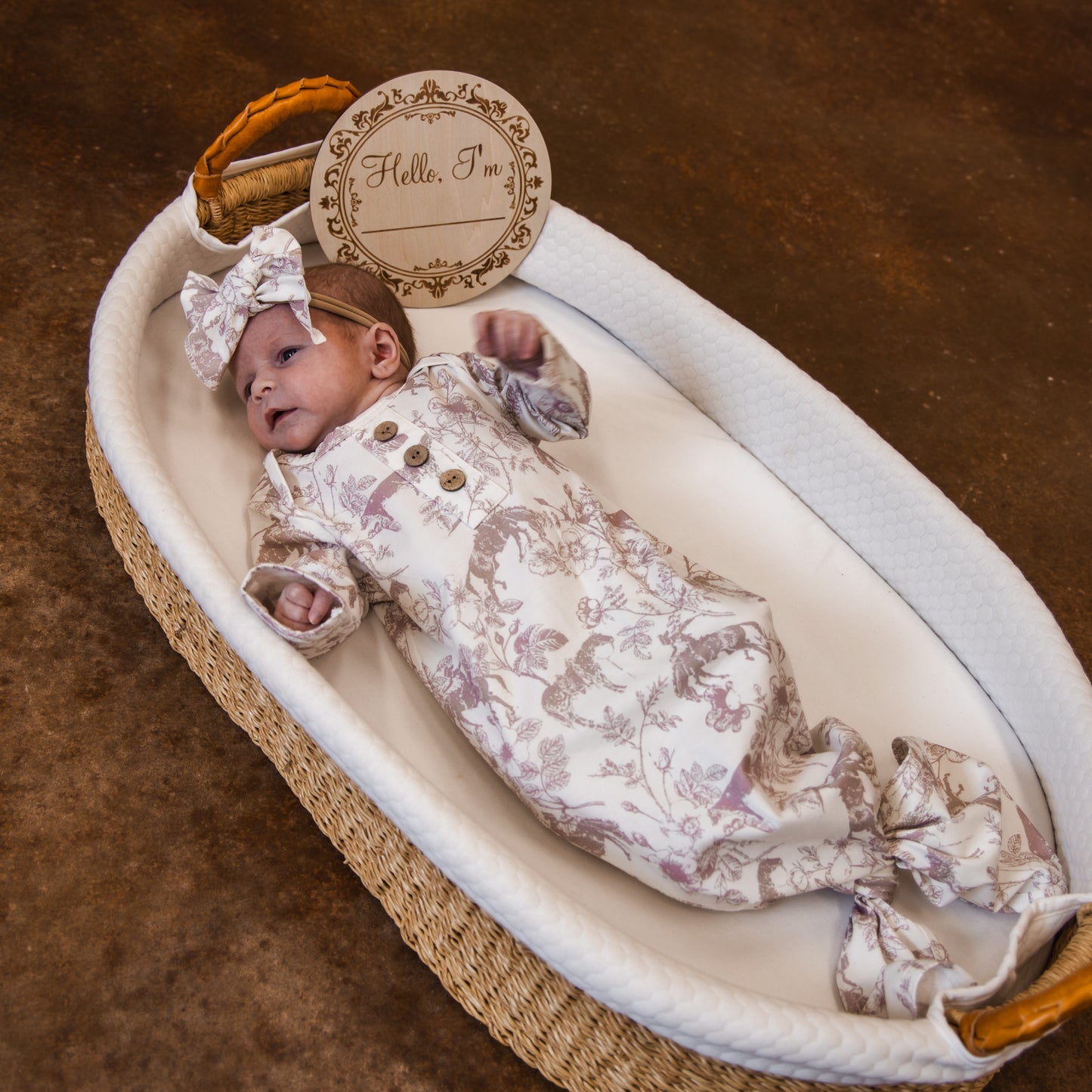 Western Daydream Rose Nylon Band Headband