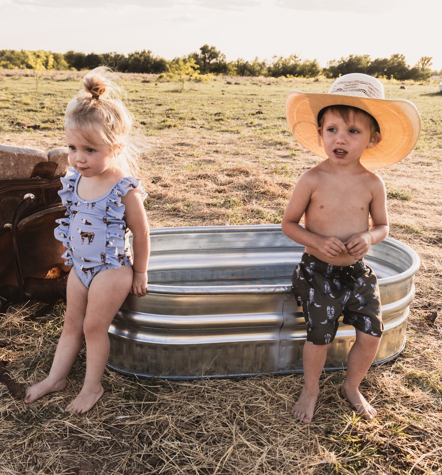 Boot Swim Trunks