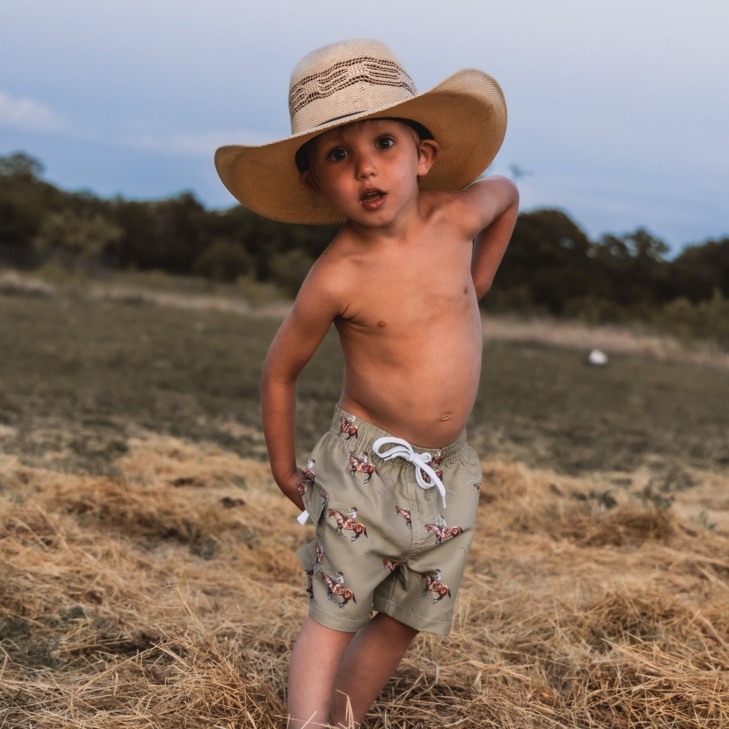 Roper Swim Trunks
