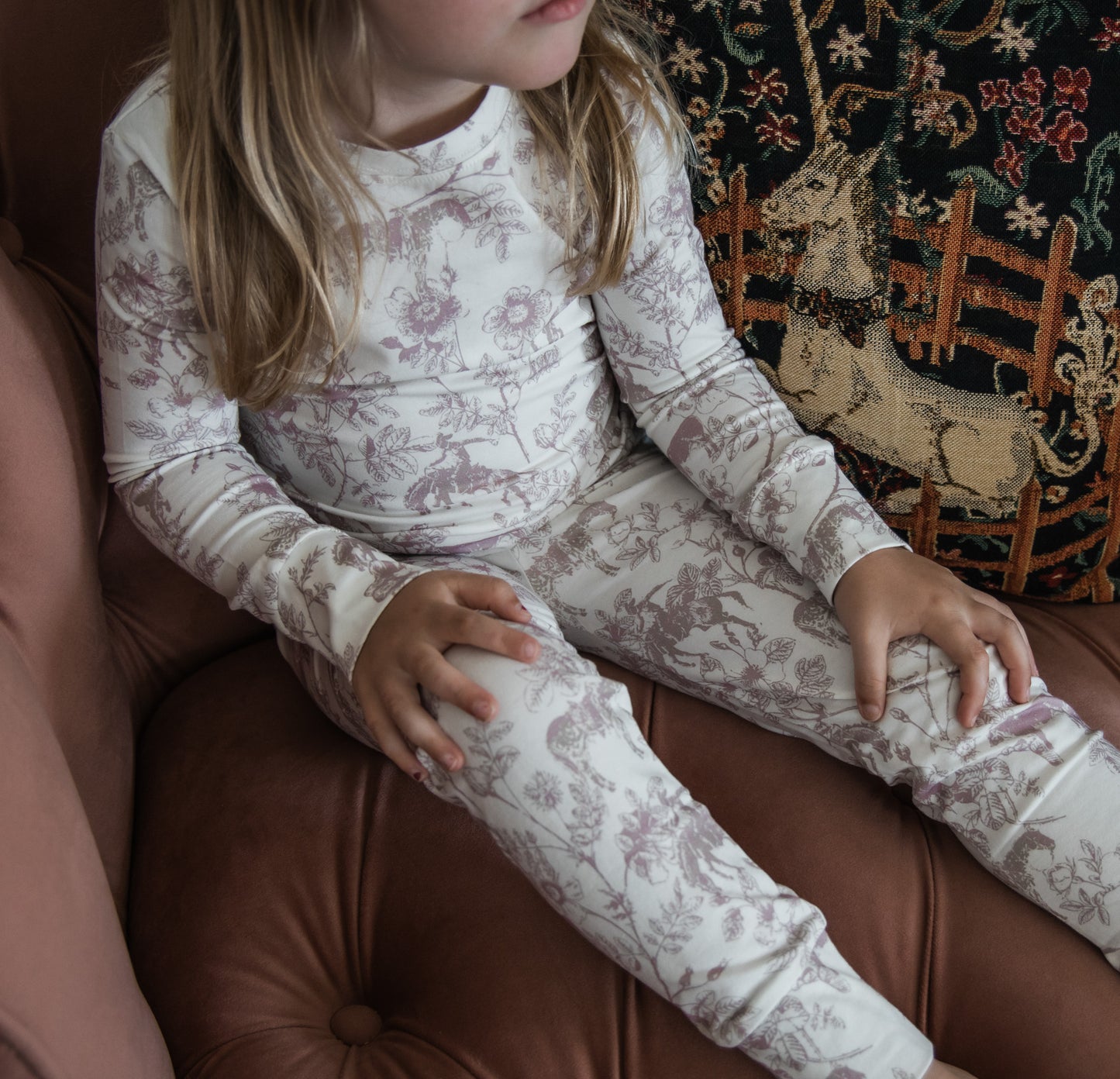 Western Daydream Rose Long Sleeve Set