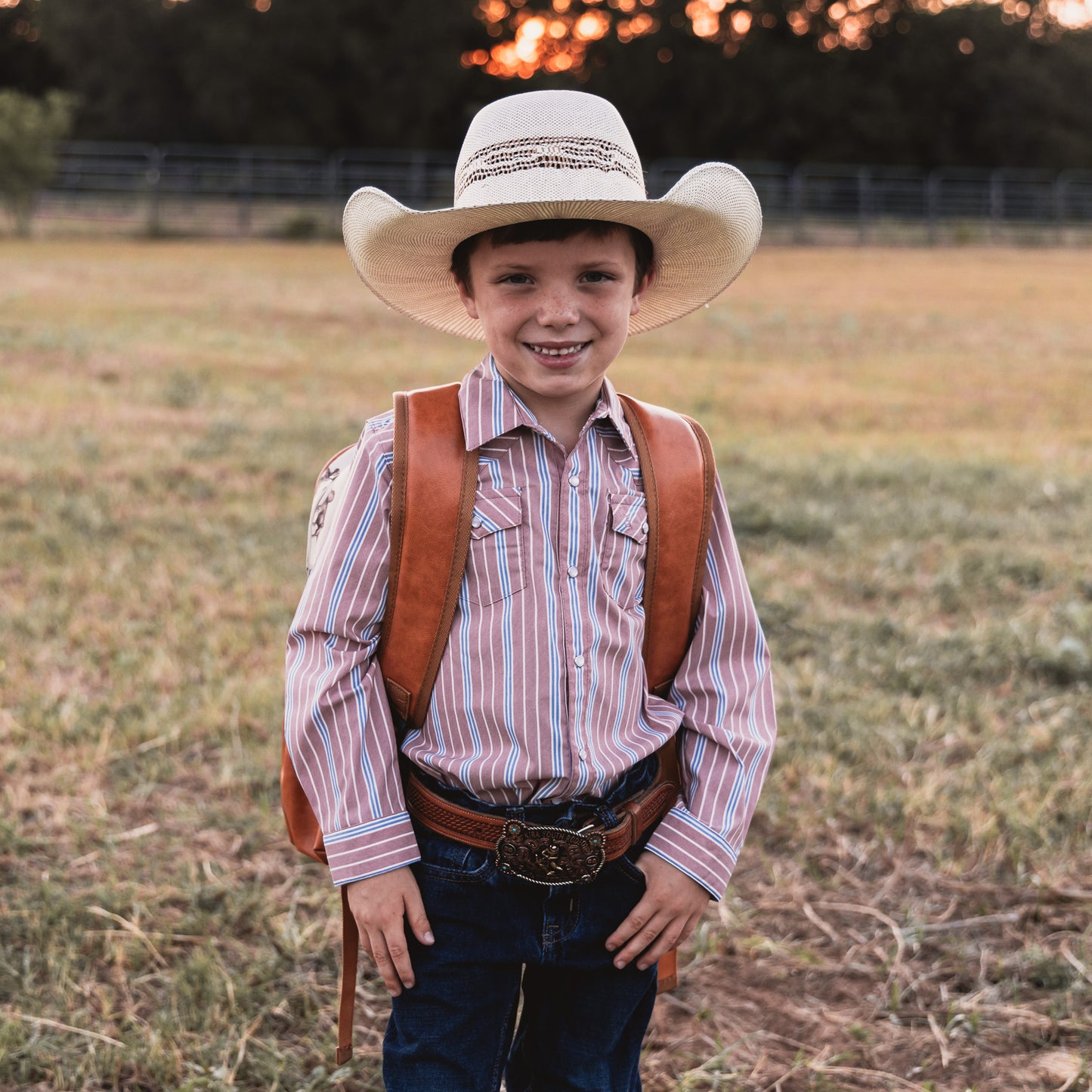 Cowboy Dino Backpack