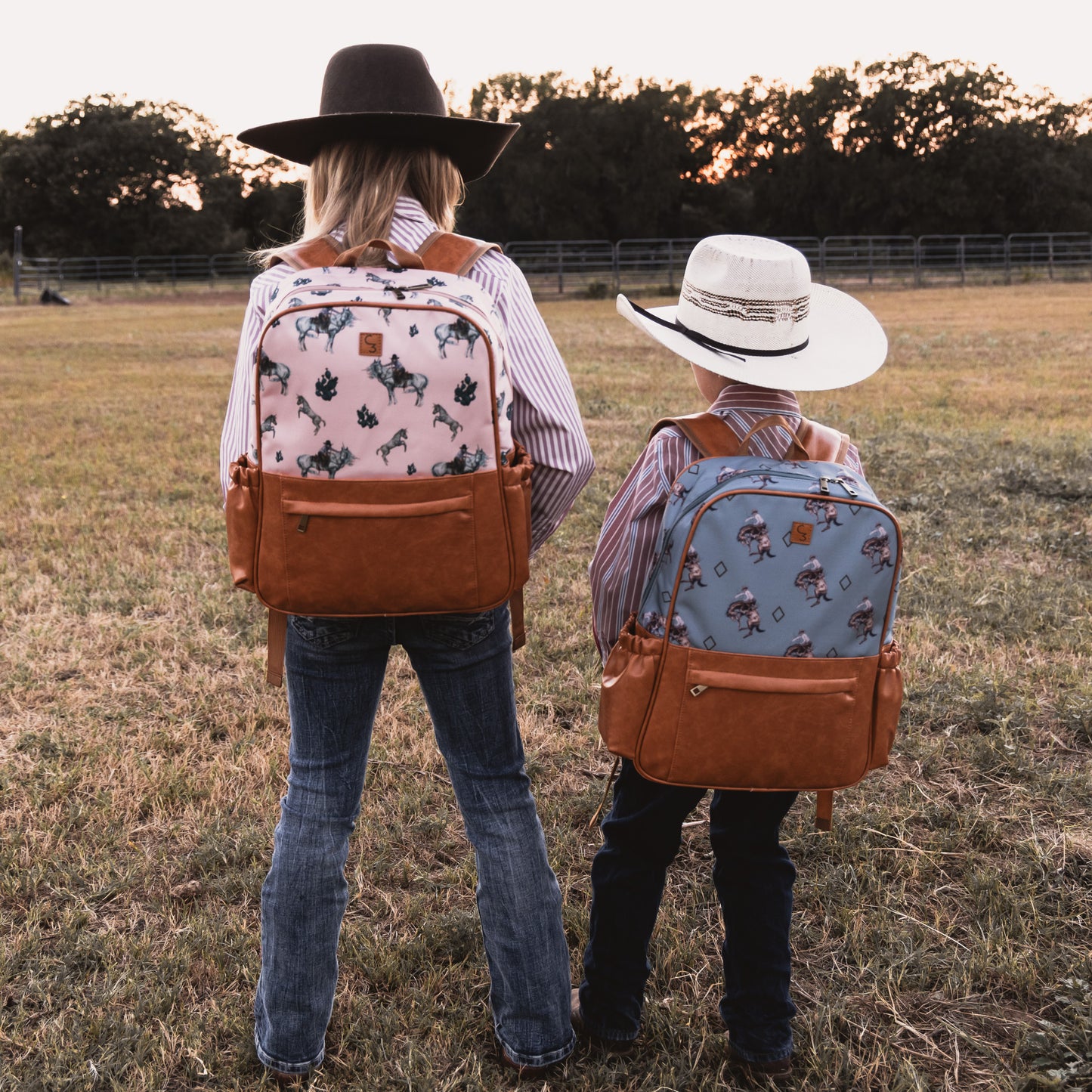 Teal Bronc Backpack