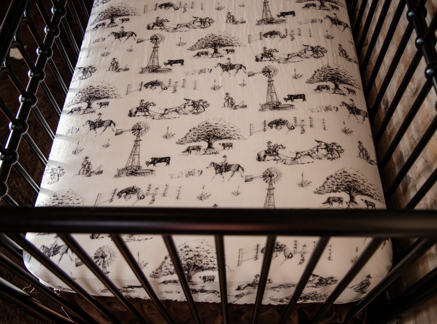 Heaven on Earth Bamboo Muslin Crib Sheet