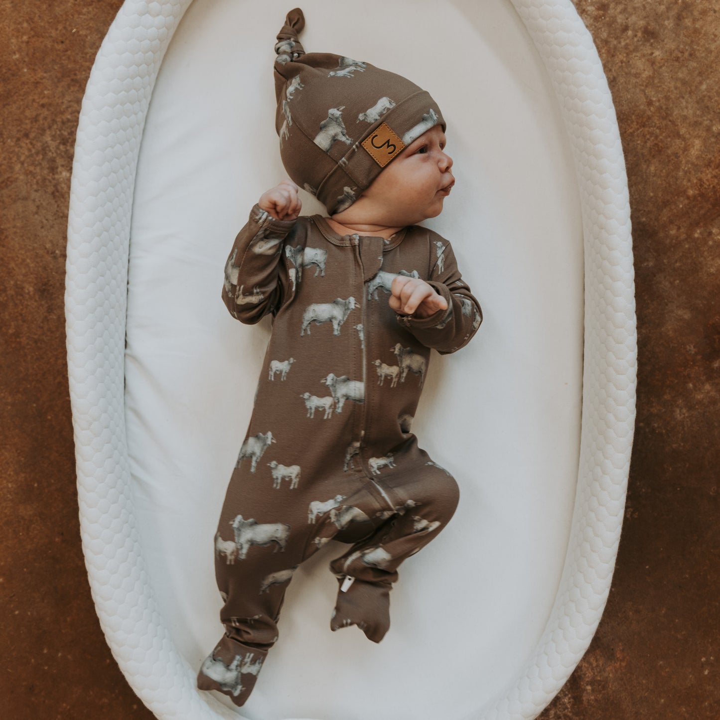 Brahman Newborn Baby Hat
