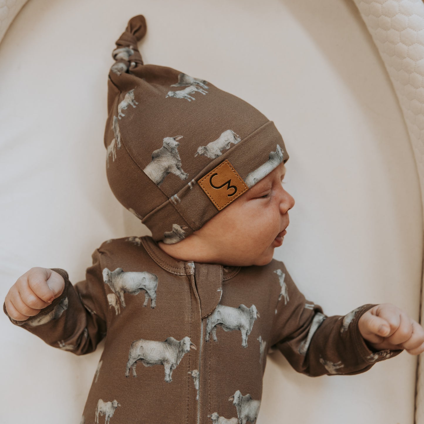 Brahman Newborn Baby Hat