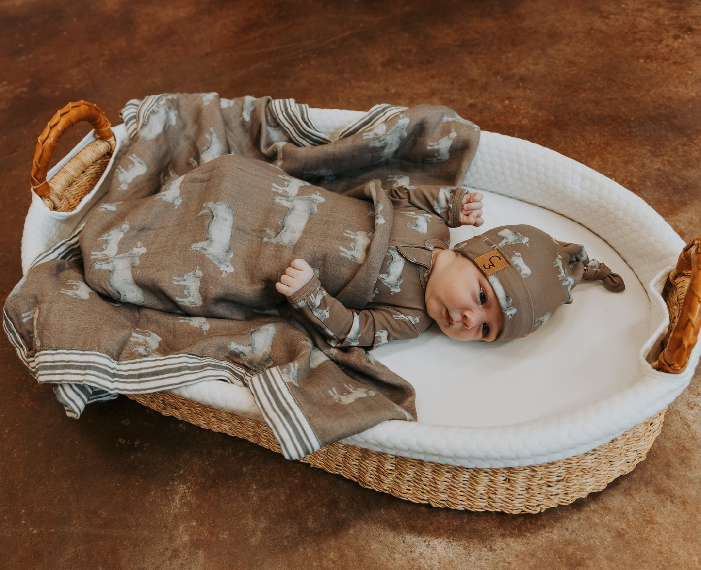 Brahman Bamboo Muslin Blanket