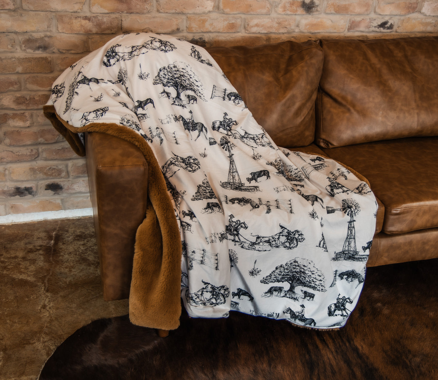 Heaven on Earth Plush Throw Blanket
