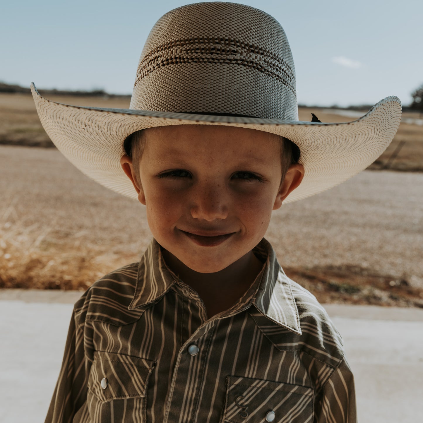 Twister Bangora Straw Youth Hat