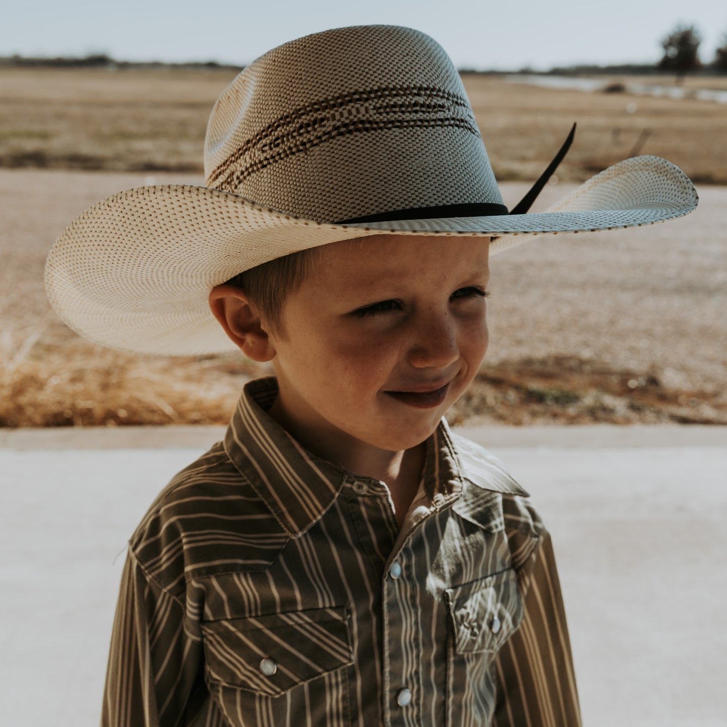 Twister Bangora Straw Youth Hat