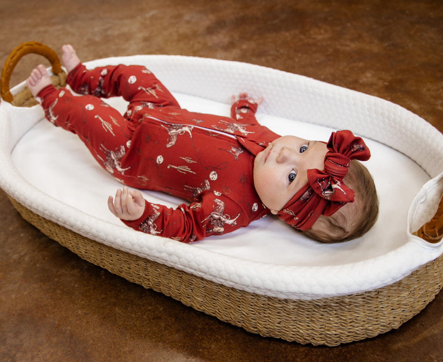 Rope the Moon for You Folding Feet Jammies