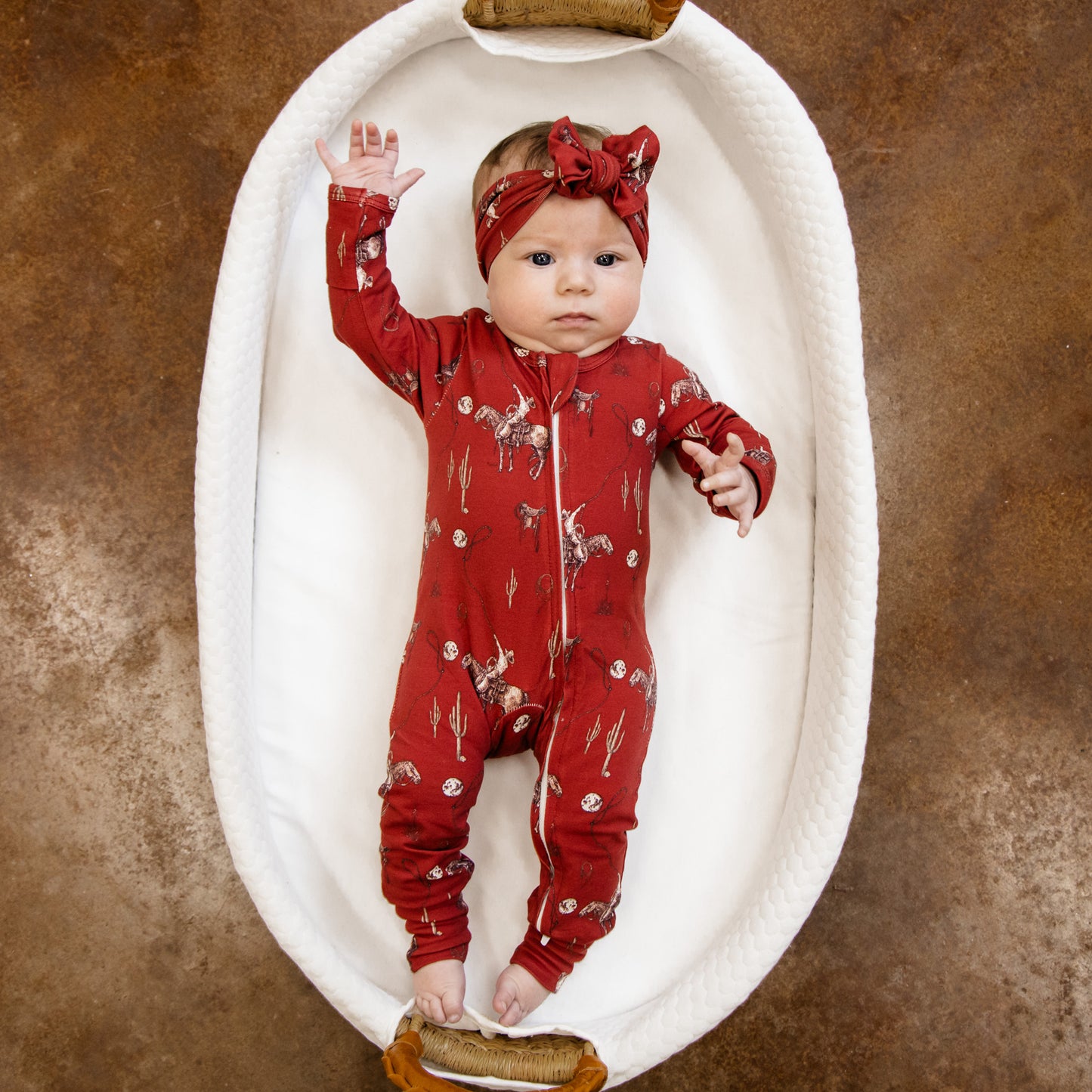 Rope the Moon for You Folding Feet Jammies