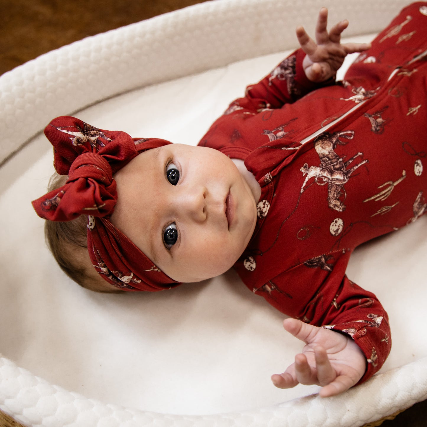 Rope the Moon for You Folding Feet Jammies