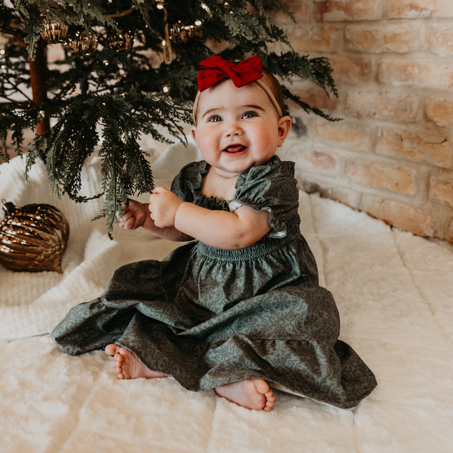 Mistletoe Dress (Infant-Adult)