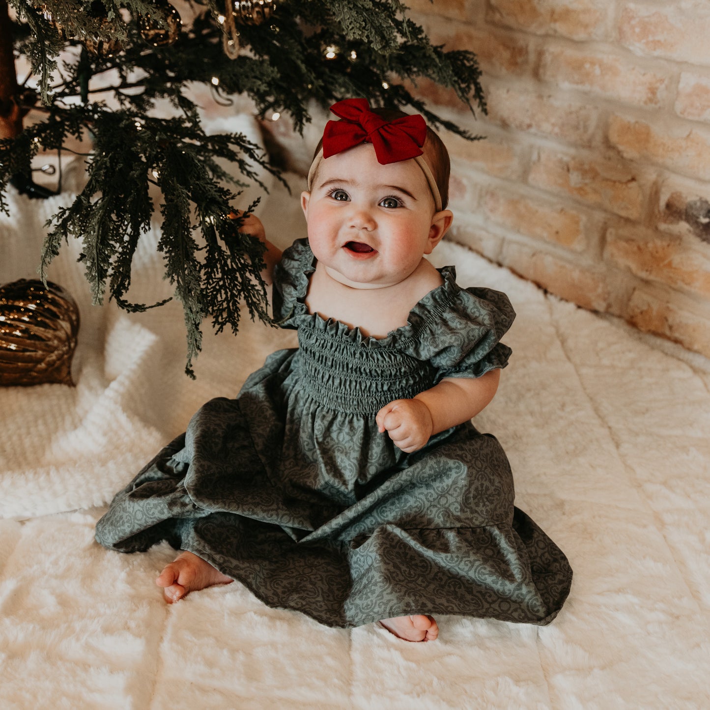 Mistletoe Dress (Infant-Adult)