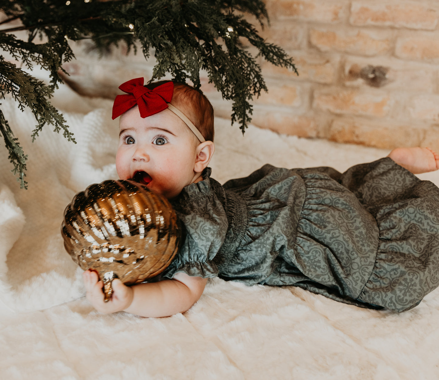 Mistletoe Dress (Infant-Adult)