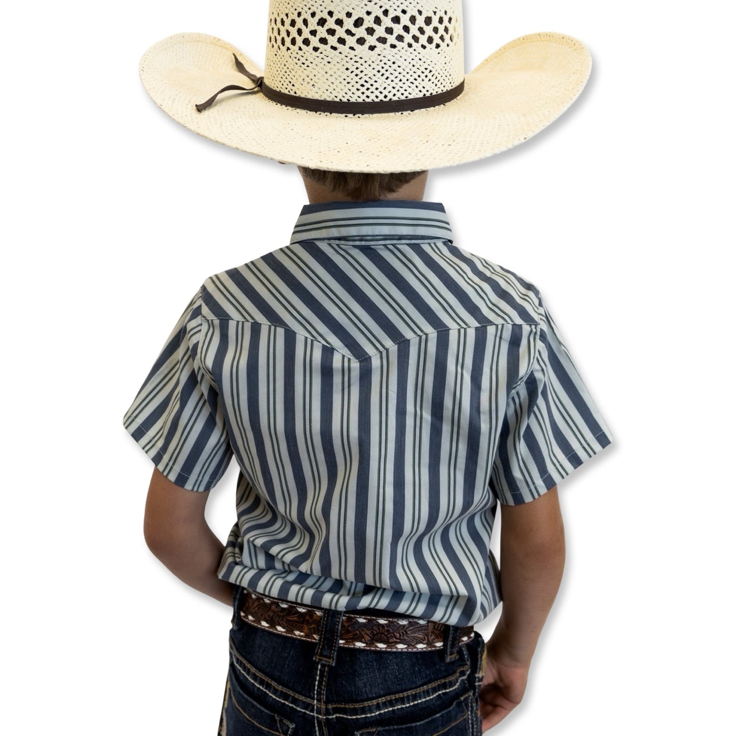 Workman Short Sleeve Pearl Snap (Toddler-Adult)