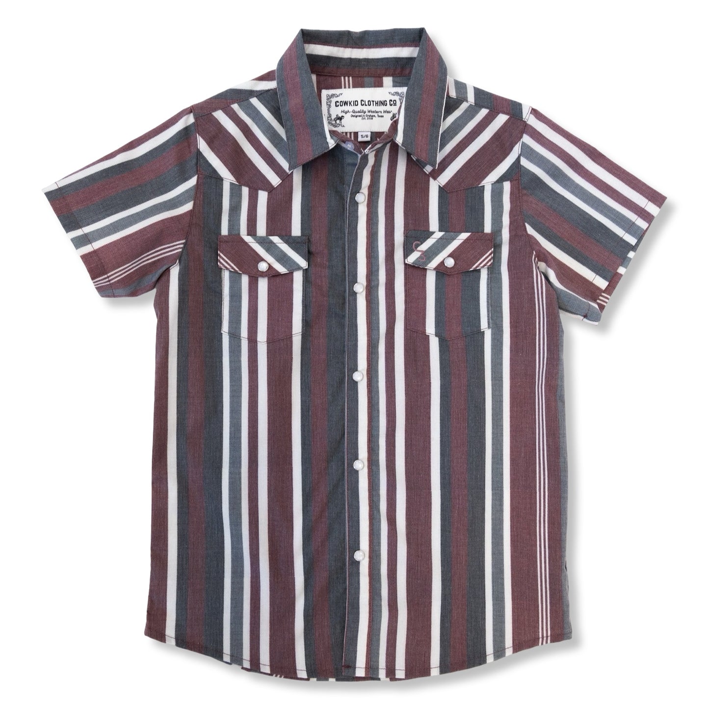 Maverick Short Sleeve Pearl Snap (Toddler-Adult)