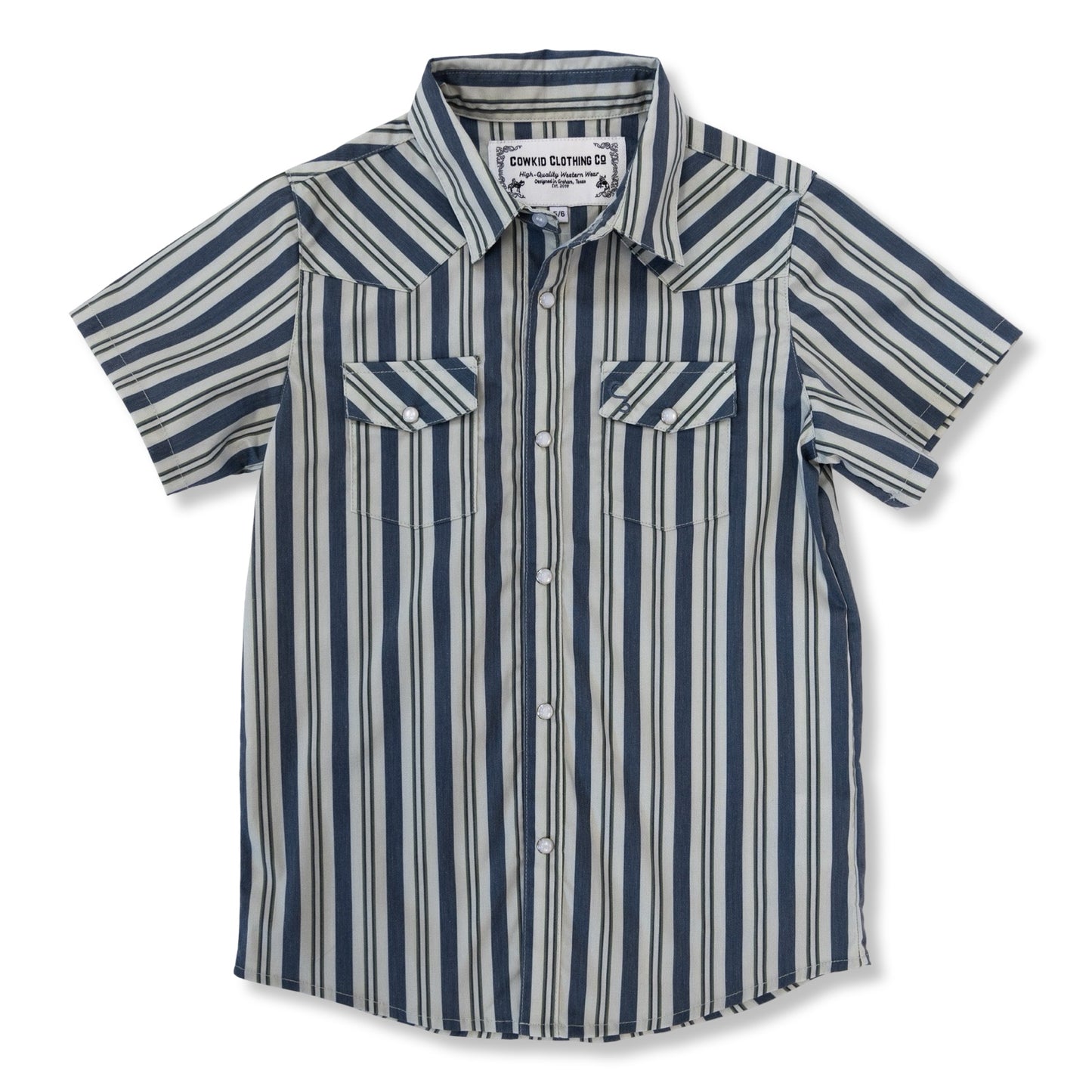 Workman Short Sleeve Pearl Snap (Toddler-Adult)