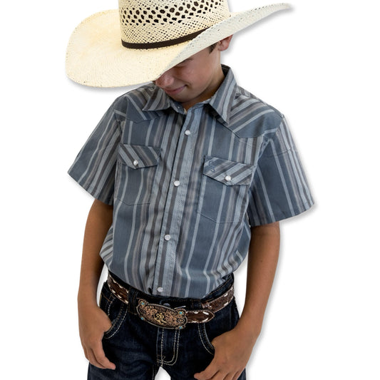 Cowpoke Short Sleeve Pearl Snap (Toddler-Adult)