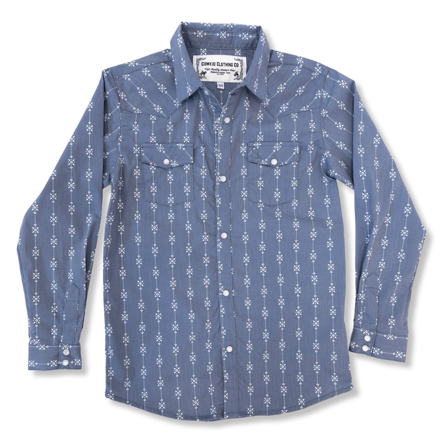 Starlight Vintage Long Sleeve Pearl Snap (Toddler-Adult)