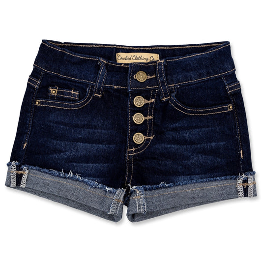 Midnight Denim Blue Shorts (Infant-Youth)