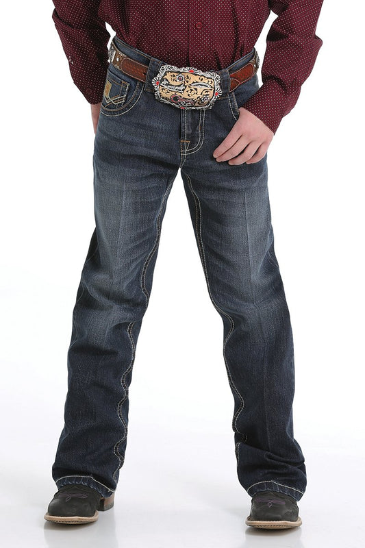 CINCH Boys Relaxed Fit-Rinse Jeans