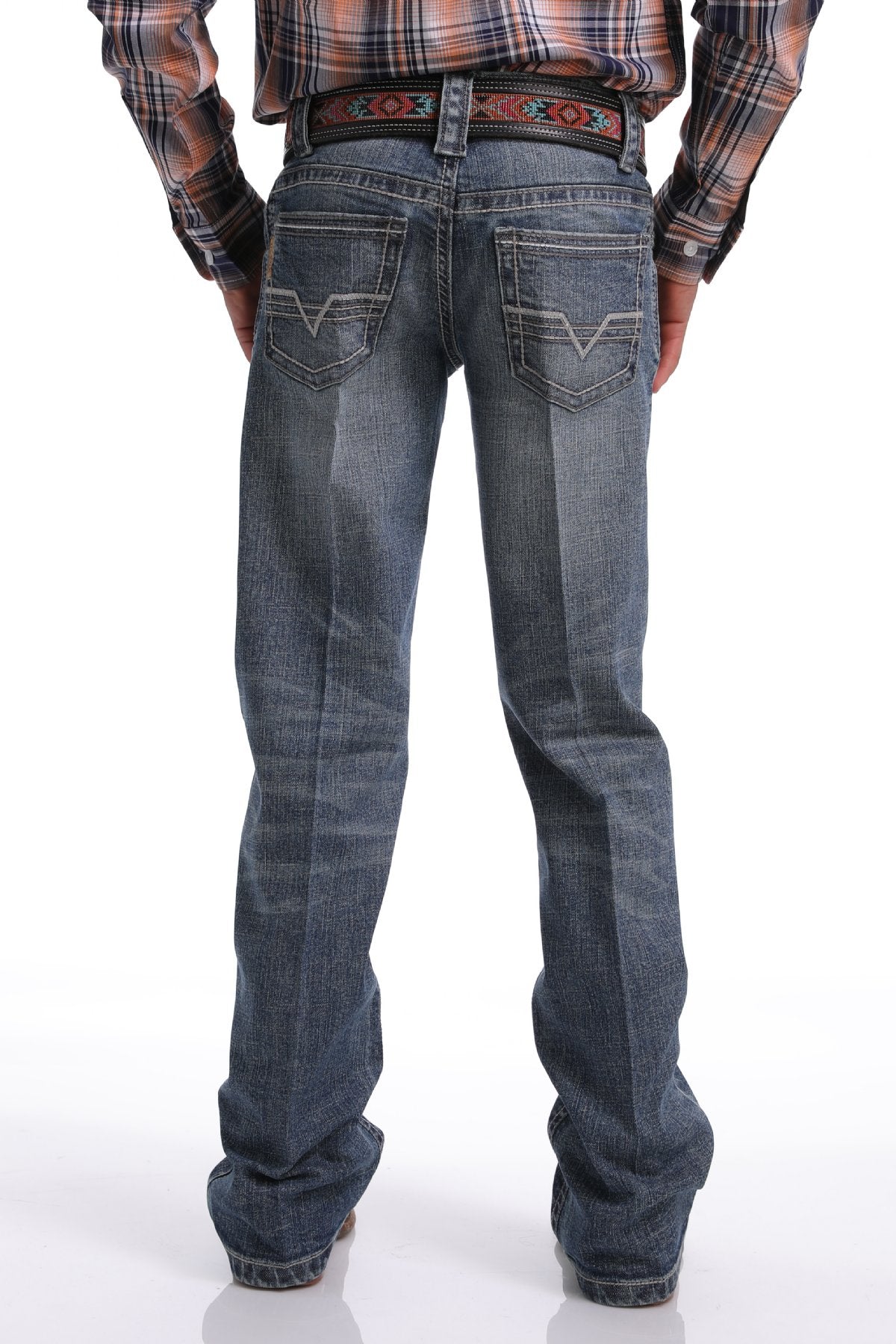 CINCH Boys Slim Fit-Medium Wash Jeans