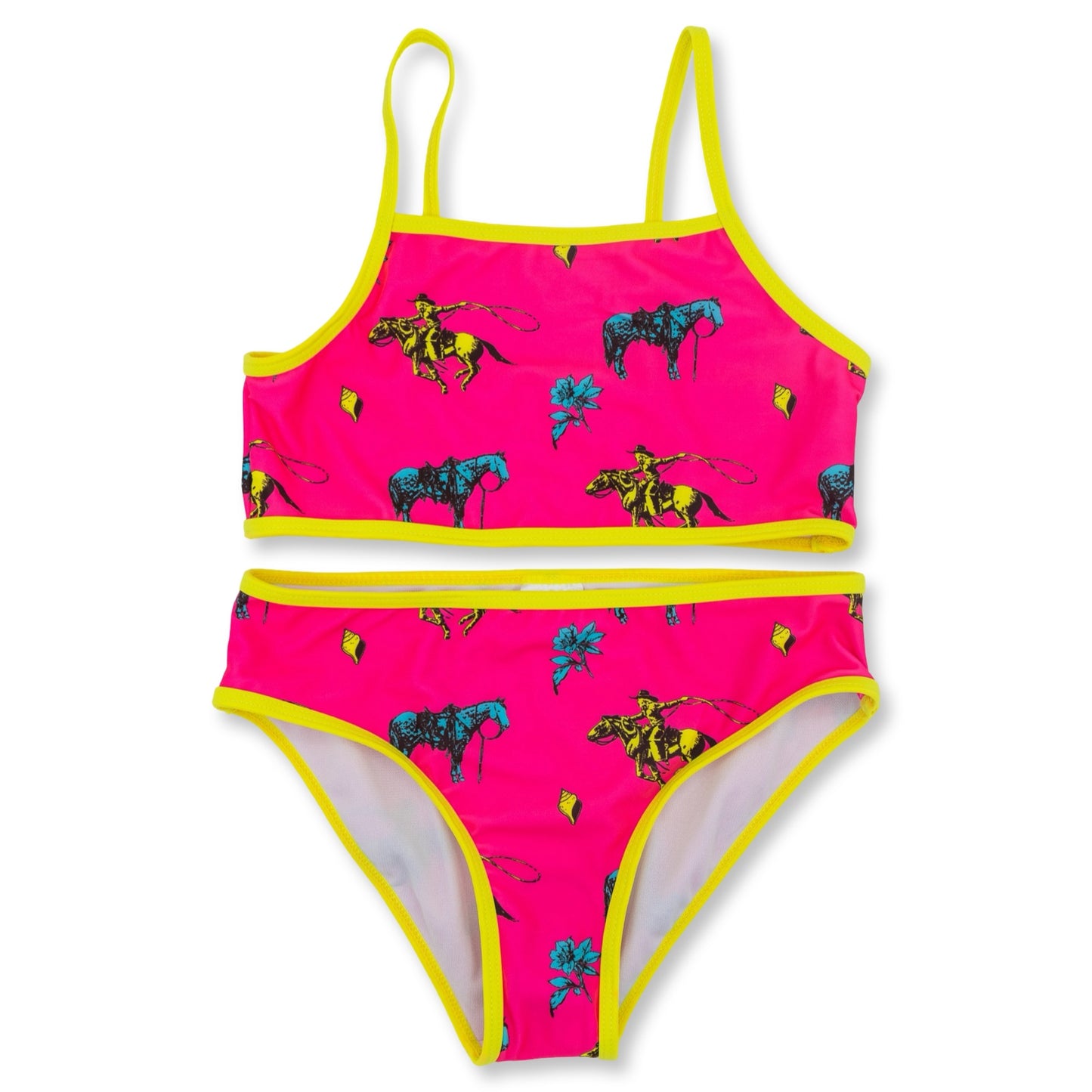 NEON Cowgirl Two-Piece Girls Swimsuit (infant-youth)