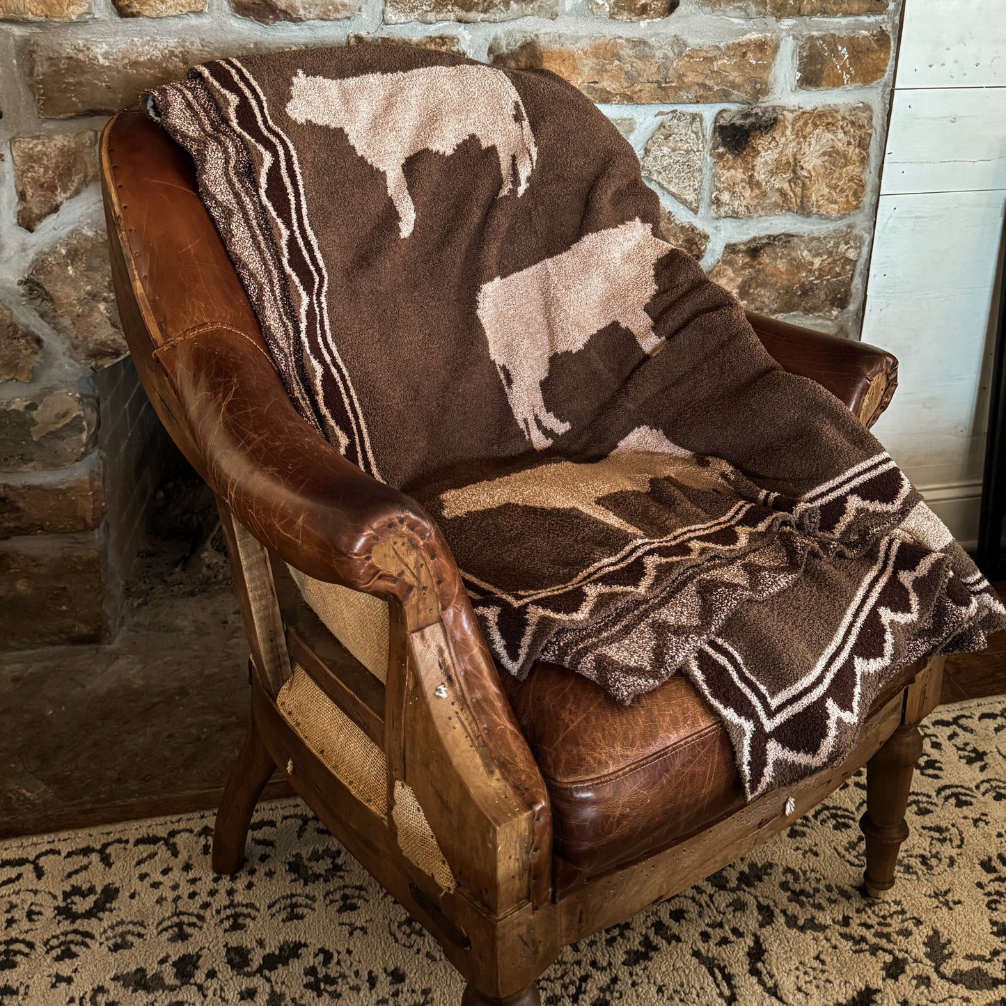 Autumn Pasture Ultra-Soft Plush Oversized Throw Blanket