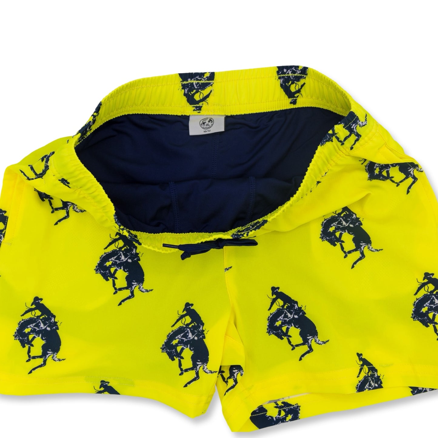 NEON Yellow Bronc Swim Trunks (Infant-Adult)