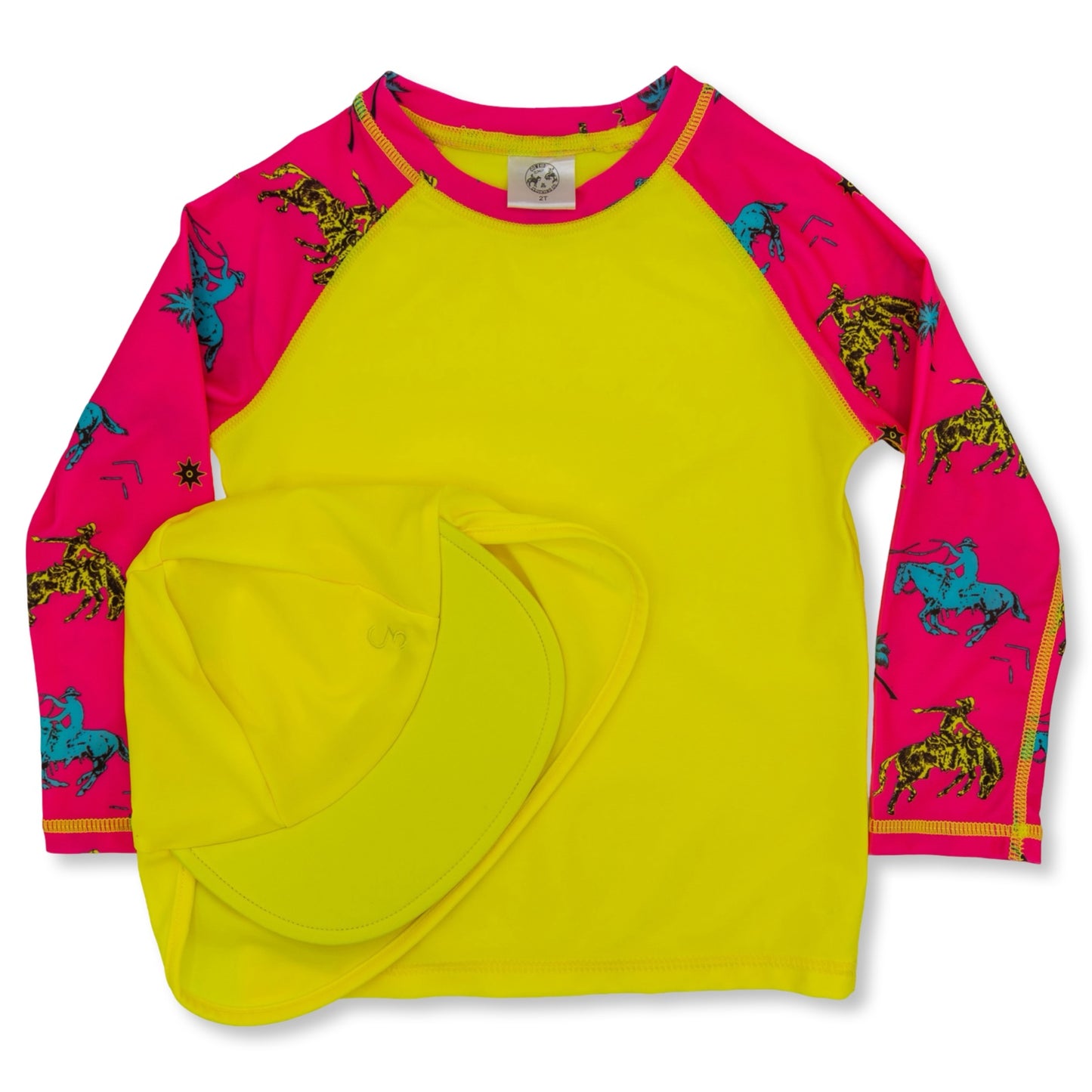 NEON Cowboy Rash Guard Shirt (infant-youth)
