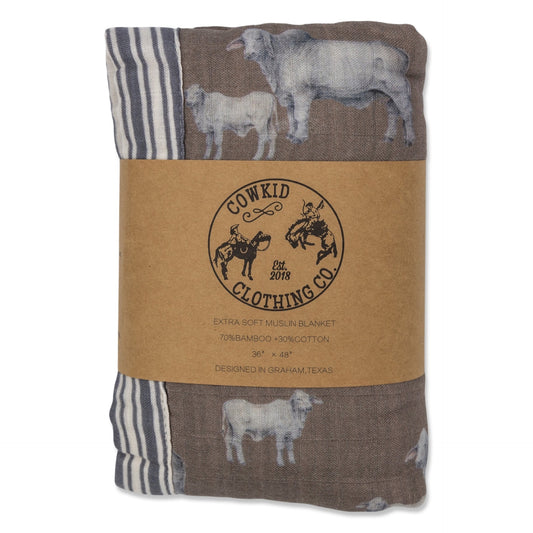 Brahman Bamboo Muslin Blanket