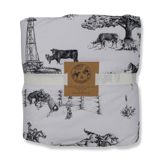 Heaven on Earth Plush Throw Blanket