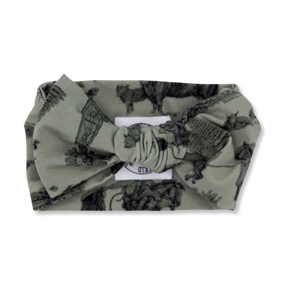 Vintage Plains Christmas Headband