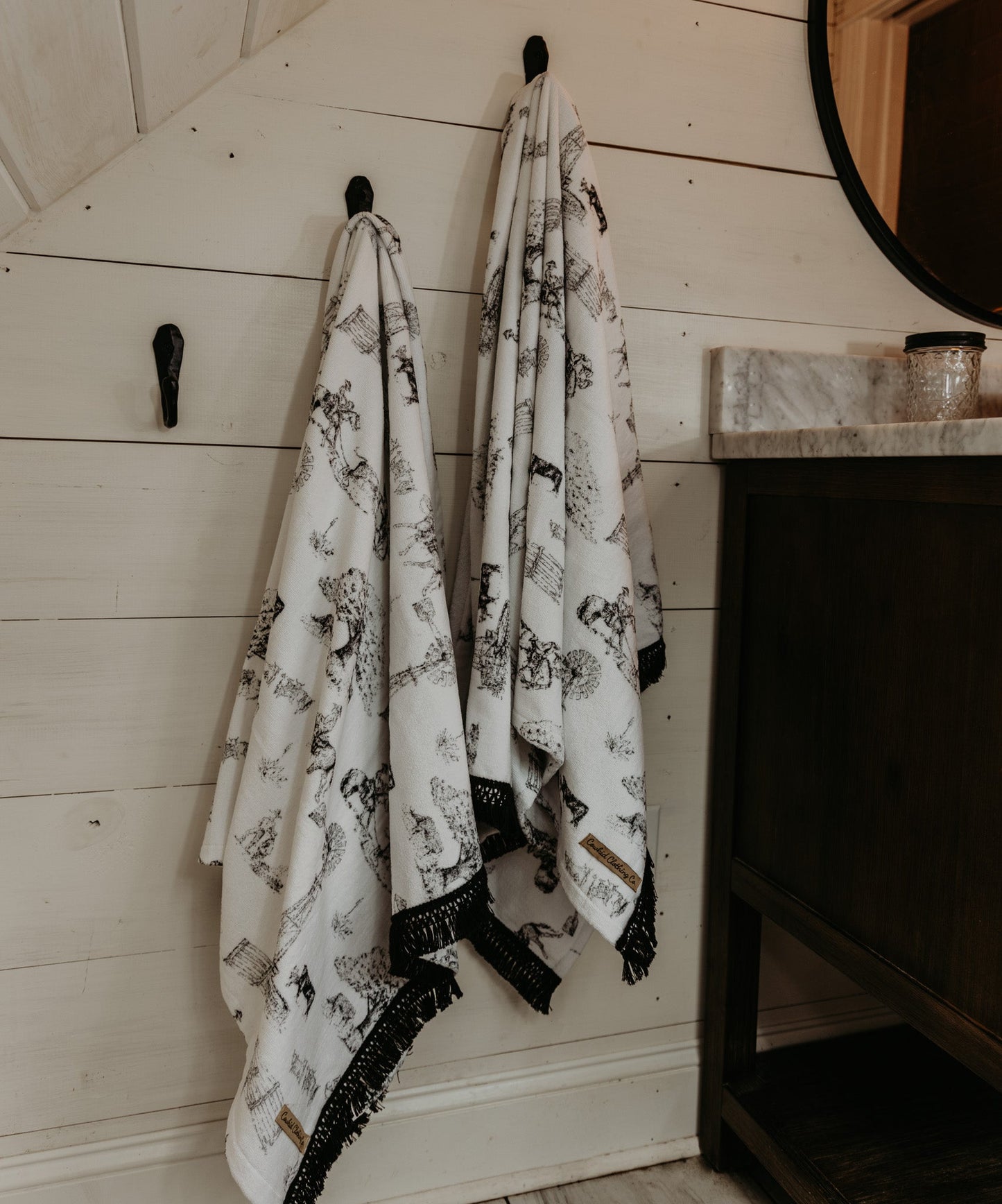Heaven on Earth Fringe Bath Towel