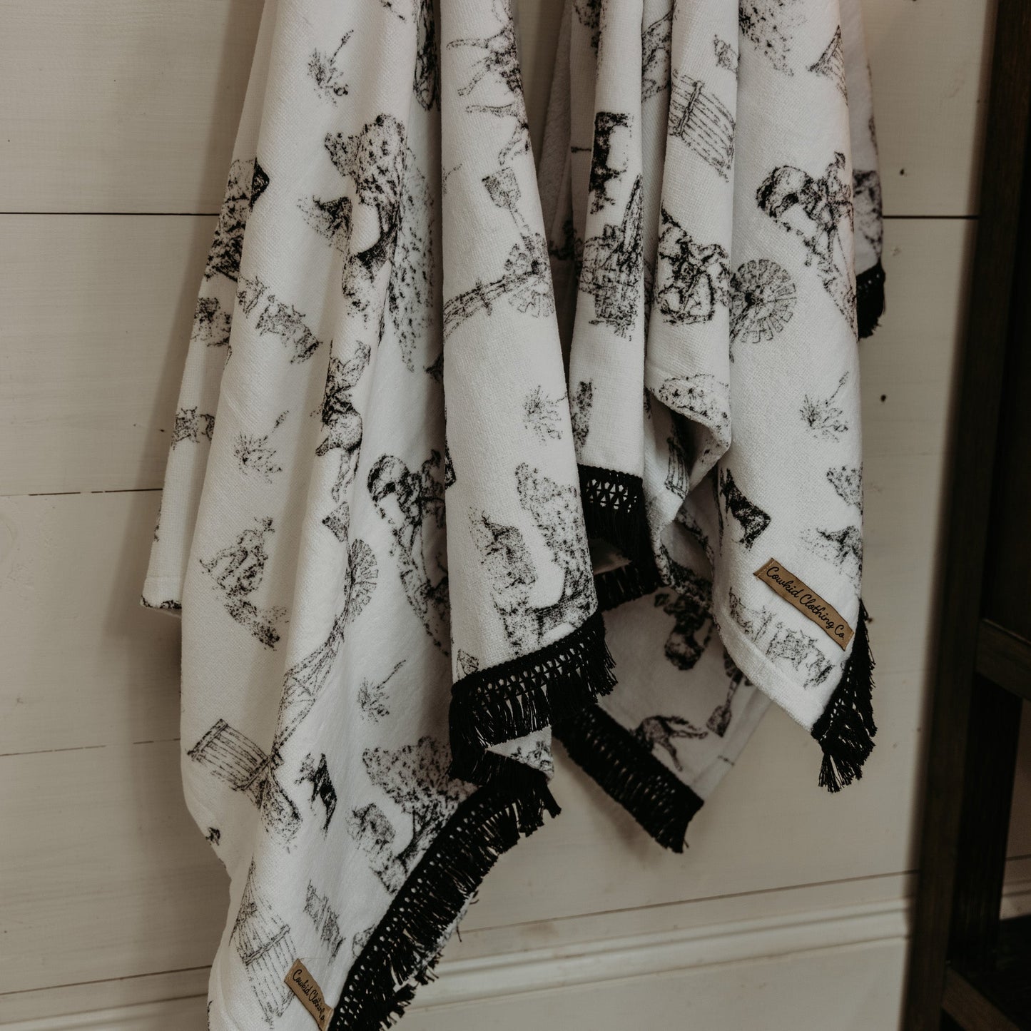 Heaven on Earth Fringe Bath Towel