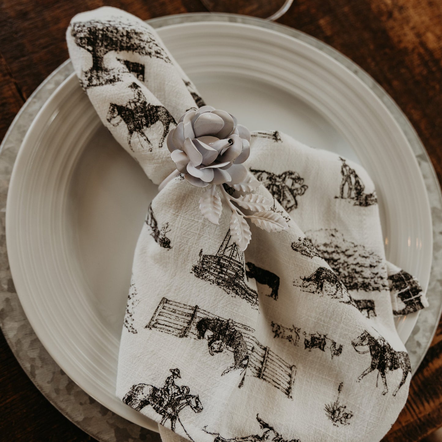 Heaven on Earth Set of 4 Cloth Napkins