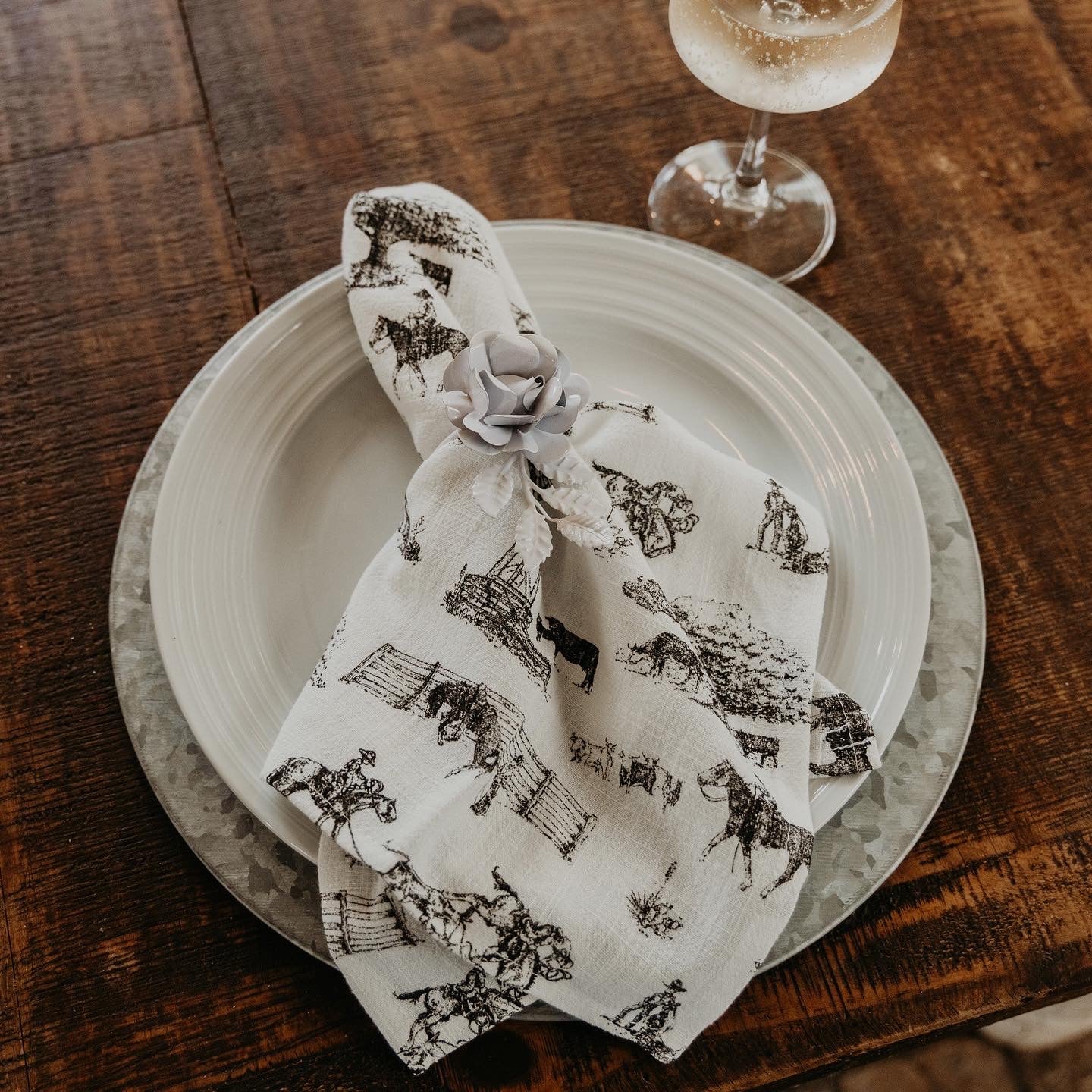 Heaven on Earth Set of 4 Cloth Napkins