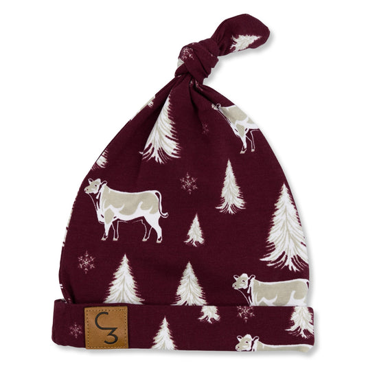 Winter Wonderland Christmas Newborn Baby Hat