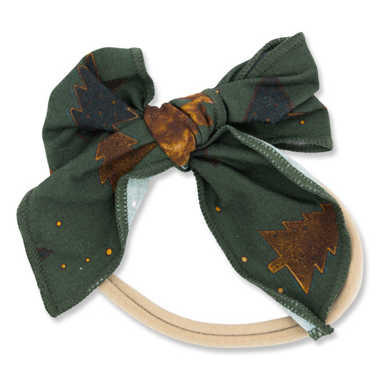 Santa Claus is Coming to the Ranch Christmas Nylon Band Headband