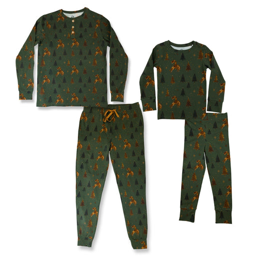 Santa Claus is Coming to the Ranch Christmas Set (Toddler-Adult)