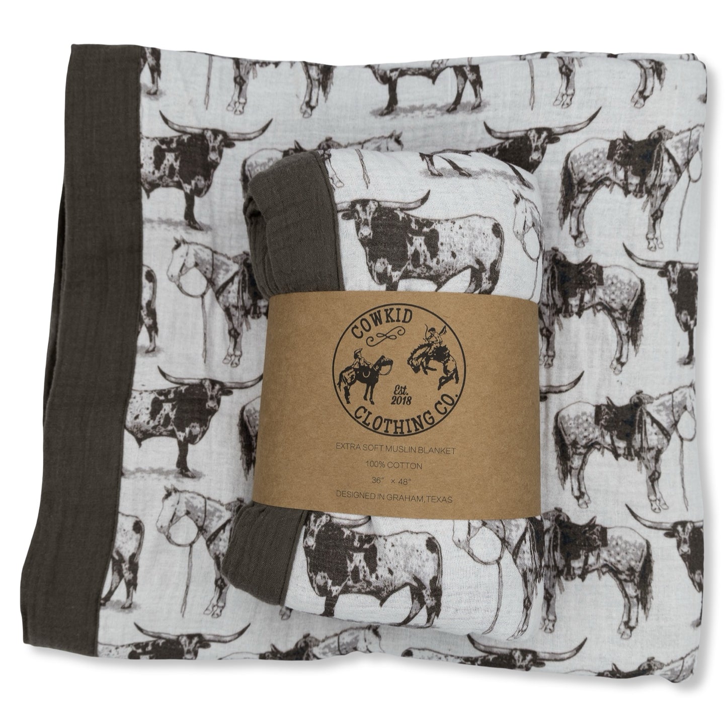 High Plains Bamboo Muslin Blanket