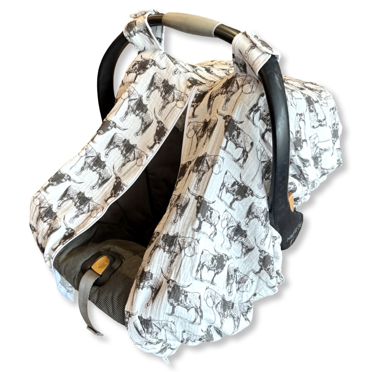 High Plains Muslin Car Seat Cover