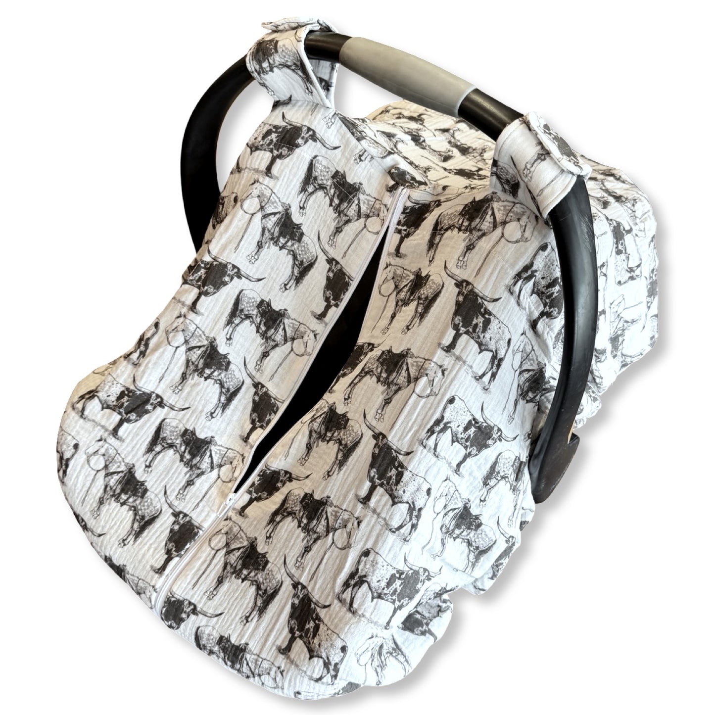 High Plains Muslin Car Seat Cover